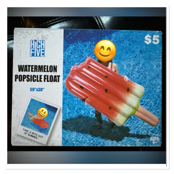 🍉 Watermelon 🍉 Popsicle Pool Inflatable - Picture 1 of 2